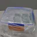 Sistema KLIP IT Food Storage Container, 5 L, Airtight & Stackable, BPAFree, Clear with Blue Clips