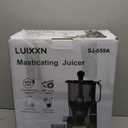 Cold Press Juicer, 5.8" Wide Feed Chute Juice Extractor Machine with 400W, High Juice Yield, Slow Masticating Juicer for Whole Vegetables & Fruits, Light Grey