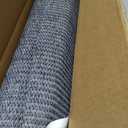 SEEYE Outdoor Sunshade Roller Shades 72" W x 72" H, Cordless Roll Up Shade Blinds Privacy Screen with 90% UV Protection, Exterior Patio Shade Cloth for Porch Pergola Balcony Windows, Blue Gray