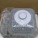 19 Min Bottle Washer, Quick Wash, Sterilizer and Dryer - All-in-One Cleaner, Bottles, Pump Parts and Baby Accessories, Ideal Gift for New Parents, Grey