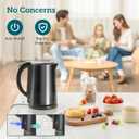 Cosori Electric Kettle, No Plastic Inner Lid, Filter & Spout, Stainless Steel Tea Kettle, Automatic Shut Off & Boil-Dry Protection, Durable Tea Kettle Boiler & Heater, 1.5L/1500W, Black