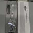 MioHHR Slim Metal Band Compatible with Apple Watch Band 42mm(Series 11 10) 41mm(Series 9 8 7) 40mm(Series 6 5 4 SE3/2/1) 38mm(Series 3 2 1),Stainless Steel iWatch Bands for Women,Silver/Gold