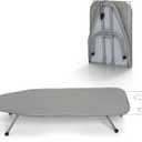 Tabletop Ironing Board with Iron Rest, Small Ironing Board Foldable with Heat Resistant Cover, BlissBoard Mini Compact Iron Table for Dorms, Aprtment and Travel, 31"x12", Grey