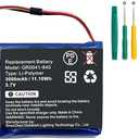 3000mAh Replacement Battery for IQ Panel 2 Plus fits Part no QR0041-840 SP584646-1S2P