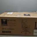 COMHOMA Big and Tall Office Chair, High Back Leather Gaming Chair with Footrest, Executive Ergonomic Office Chair with Pocket Spring Lumbar Support and with Outward Fixed Soft Armrests (Deep Black)