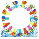 1000 PCS Self Sealing Water Balloons Quick Fill, Water Balloon Yard Games Rapid Fill Kids Toys, Bunch of Balloons Set Summer Splash Party Easy Quick Fun Outdoor Backyard for Swimming Pool (Colorful)