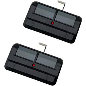 MADAT 892LT Gate Opener Remote 2-Button Security+ 2.0 Visor Learning Remote Control Fit for Liftmaster Garage Door Opener Replacement for 972LM 974LM 372LM 374LM Cloning 61Lm 361LM 2 Pack