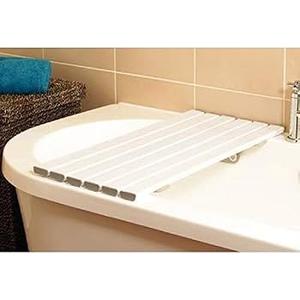 Homecraft Savanah Slatted Shower Board, Strong, Comfortable, & Sturdy Plastic Bath Board, Six Slat Board with Quick Draining Design, 660mm Length and 356mm Wide, (Eligible for VAT relief in the UK)