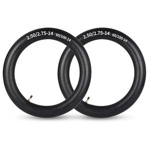 GICOOL 2.50/2.75-14” (60/100-14) Dirt Bike Replacement Inner Tubes, 2 Pack with TR4 Valve Stem, Fits for 50cc to 160cc Dirt and Pit Bikes, Apollo RFZ, Atomik, Thumpstar