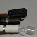 Home Hero Electric Salt and Pepper Grinder Set - Automatic Salt and Pepper Grinder Set Rechargeable. Electronic Salt and Pepper Shakers with LED Light, Electric Pepper Grinder & Salt Grinder, Set of 2 (White & Black)