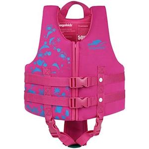 Gogokids Toddler Swim Vest, Kids Floaties – Boys & Girls Buoyancy Jacket, Swimming Aid for Pool & Beach, Fits 6-7 Years / 18-23KG (L)