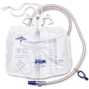 Bag, Drainage, Anti-Reflux Tower, 2000ML