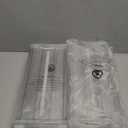 Vtopmart 8 Pack 6" Tall Upgrade Drawer Dividers for Big and Deep Drawer, 12.8"-22.3" Adjustable Expandable Dresser Drawer Organizer, Clear Plastic Separators for Dresser, Baby Supplies, Kitchenware