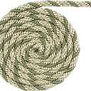 BEL AVENIR Twisted Cord, 0.43 inch 10Yards Cord Trim Basic Sewing Luxury Multicolor Handmade Crafts Nylon Cord for DIY, Home Decor, Embellishment(Green)
