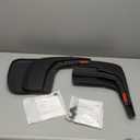 Husky Liners  Front & Rear Mud Guards | Fits 2021-2024 Ford F-150 (Excludes Raptor Models), Front and Rear - Black, 4 Pc. | 58526 - Black, 4 Pc | 58526