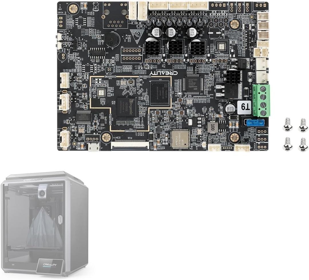 Creality K1 Silent Mainboard 3D Printer Silent Mainboard, Mainboard Kit_CR4CU220812S12_32_TMC2209_X2000E