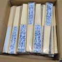 50pcs Blue Floral Hand Fan Paper Fans Handheld Bulk Fan for Wedding Guest for Wedding Fans for Guests Bridal Shower Wedding Bridesmaid Thank You Gift Decorations