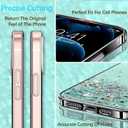 Compatible with Xiaomi 12T Pro Case Glitter Clear Green, Phone Case for Xiaomi 12T Pro Silicone Transparent Soft TPU Women Girls Shockproof Protective Slim Cover (Green)