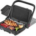 Dash MultiMaker Flex Press Grill System, Grill and Griddle - Nonstick Removable Plates - Indoor Countertop Electric Grill for Sandwiches, Burgers, and Breakfast - Forged Iron