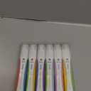 AECHY 6PCS Dual Color Highlighter Pens - 1 Stroke 2 Colors! Dual Tip Pens with 3 Curve Shapes & 6 Vibrant Colors for Note Taking, Underlining, Journaling, No Bleed Acid-Free Ink, for School,Office,Art