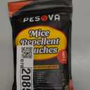 Mouse Repellent Pouches, Natural Rodent Repellent for Home, Car, RV, Garage, and Storage-Peppermint Scented Mice Repellent, Long-Lasting Indoor & Outdoor Rodent Defense (6 Pack)