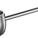 IMEEA Mini Butter Warmer Pot with Long Handle Induction Milk Warmer Pot Small Saucepan SUS304 Tri-Ply Stainless Steel (10oz/300ml)