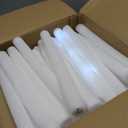 YOFOBU 60Pack LED Glow Foam Sticks Bulk,Light Up Glow Sticks with 3 Flashing Modes, White Glow Wands Party Pack,Glow In The Dark Party Supplies for Valentines Day,July 4th, Wedding,Birthday,Concert