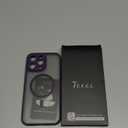 TOCOL Magnetic for iPhone 14 Pro Max Case, Upgraded Full Camera Protection, Compatible with Magsafe, Drop Protection, Translucent Matte Back Bumper Phone Cover 6.7-InchMidnight Purple