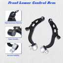 RK622916/MS401122 Front Lower Control Arm Suspension Kit 2PCS