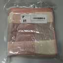 kimteny 6 Pack 100% Cotton Washcloths, Dual-Sided Design (Terry + Gauze) Facecloths, 13x13 Inch Ginghqm Washrags, Soft & Skin-Friendly, for Bathroom, Kitchen & Household (Pink, 13x13 Inches)