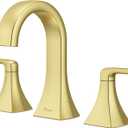 Pfister Bruxie Bathroom Sink Faucet, 8-Inch Widespread, 2-Handle, 3-Hole, Brushed Gold Finish, LF049BIEBG