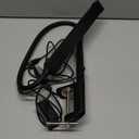 LED Desk Lamp with Clamp, Eye-Caring Clip on Lights for Home Office, 3 Modes 10 Brightness, Long Flexible Goose-Neck, Metal, Swing Arm Architect Task Table Lamps with USB Adapter, Black