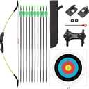 LWANO Bow and Arrow Set for Kids, Archery Beginner Gift with 10 Arrows, 42"