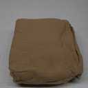 SE SOFTEXLY Muslin Duvet Cover Twin Size, 100% Washed Cotton Duvet Cover Set, Ultra Soft Comforter Cover Linen Like, 2 Pieces Minimalist Gauze Duvet Cover with 1 Pillowcase, 68"x90", Light Brown
