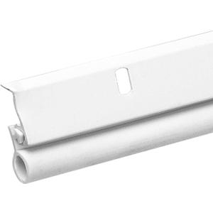 Frost King Aluminum and Vinyl Adjustable Nail-On or Screw-On Door Sets, 3/4"x17' White, 2 pcs-7' & 1 pc-3'