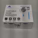 Portbale Nebulizer, Nebulizer Machine for Adults and Kids, Ultrasonic Mesh Nebulizer of Cool Mist with Self-Cleaning Function for Breathing Problems, Used at Home, Office, Travel