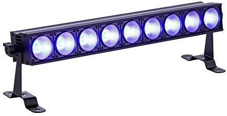 MFL. DJ Light Bar, 9-LED Stage Light Bar Cob Led RGBW Quad Colors DMX Pixel Control Metal Body for DJ Stage Lighting Club Party