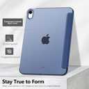 MoKo for iPad (A16) 11th Generation Case 11 Inch 2025, iPad 10th Generation Case 10.9 Inch 2022, Slim Stand Hard PC Translucent Back Shell Smart Cover, Support Touch ID, Auto Wake/Sleep, Navy Blue