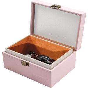 Faraday Box for Car Keys, Faraday Key Fob Protector Box, Anti Theft Car Keys Faraday Cage, Keyless Entry Protector Faraday Pouch for Key fob, RFID Signal Blocking Box(Pink,S)