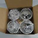 10L0L Chrome Golf Cart Center Caps & Wheel Lug Nuts Kit, 4 PCS ITP SS Wheel Center Hub Caps (Outer Diameter 2.73''/4 PCS) and 16 PCS Wheel Lug Nuts (Thread Size 1/2") for Most EZGO Club Car