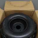 16x8-7 ATV Wheels, 3 lug 16x8-7 Tubeless Tires for Kazuma Quad ATV Go Kart UTV 125cc 150cc Off Road Tyres 3 Holes Rim set of 2