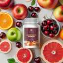 Cordyceps Mushroom Gummies  5400mg per Serving*, Cherry, Grape, Apple & Orange Flavors, 60 Count, Vegan Mushroom Supplement for Energy, Focus & Brain Health, Made in USA