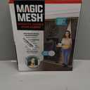 Magic Mesh Double Door- Hands Free Magnetic Screen Door, Fits French & Sliding Doors 75 in x 83 in