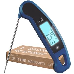 Lavatools Javelin PRO Duo Ultra-Fast 1-Second Professional Digital Instant Read Meat Thermometer for Grill and Cooking, Auto-Rotating Backlit Display, IP65 Water Resistant, NSF Certified Maize (Maize) Lavatools Javelin PRO Duo Ultra-Fast 1-Second Professional Digital Instant Read Meat Thermometer for Grill and Cooking, Auto-Rotating Backlit Display, IP65 Water Resistant, NSF Certified Maize (Maize)