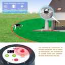 Plkm Wireless Dog Fence 2026 Newest Pet Electric Intelligent Containment System, Transmitter AI Smart Alarm Dog Out of Range Reminder, 360 Strong Signal Coverage, Display Receiver Battery Level