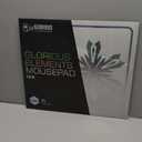 Glorious Elements Mousepad - XL Mouse Pad - Glass Infused Flexible Cloth Computer Desk Pad for Speed Gaming 15"x17" (ICE), 17L x 15W inches