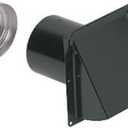 Wall Cap for Exhaust Fans, Fits 3” or 4” Round Duct