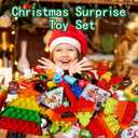 TOAPER 200Pcs Premium Christmas Party Favors Set, Bulk Goodie Bag Stuffers, Classroom Prizes, Christmas Favors Gifts for Boys, Girls