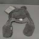 Tadpoles Super Soft Plush Sherpa Hat & Mittens Set, Grey