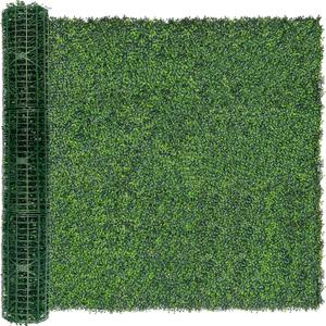 Artificial Ivy Privacy Fence Screen,36" W  4-Layer Leaf UV-Anti Faux Greenery Boxwood Backdrop Ivy Vine Leaf Fence Panels for Outdoor, Indoor, Garden, Backyard and Decor, Pack of 2